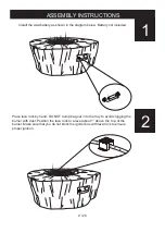 Preview for 8 page of ELEMENTI Manchester OFG145CG-NG Owner'S Manual