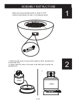 Предварительный просмотр 9 страницы ELEMENTI MODENO Owner'S Manual