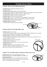 Предварительный просмотр 17 страницы ELEMENTI Montreal OFG221LP Owner'S Manual