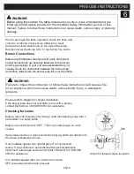 Предварительный просмотр 11 страницы ELEMENTI OFE102-NP Owner'S Manual