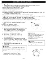 Предварительный просмотр 12 страницы ELEMENTI OFE102-NP Owner'S Manual