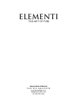 Preview for 60 page of ELEMENTI OFG103 Owner'S Manual