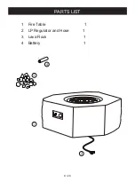 Предварительный просмотр 8 страницы ELEMENTI OFG105 Owner'S Manual