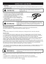 Предварительный просмотр 14 страницы ELEMENTI OFG105 Owner'S Manual