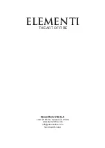 Preview for 20 page of ELEMENTI OFG110 Owner'S Manual