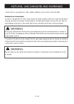 Предварительный просмотр 6 страницы ELEMENTI OFG110NG Owner'S Manual