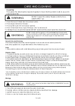 Предварительный просмотр 14 страницы ELEMENTI OFG110NG Owner'S Manual