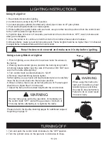 Предварительный просмотр 13 страницы ELEMENTI OFG201LP Owner'S Manual