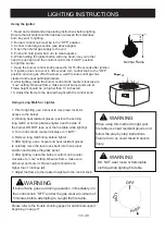 Предварительный просмотр 13 страницы ELEMENTI OFS304NG Owner'S Manual