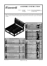 Elements DS650KH Assembly Instruction Manual предпросмотр