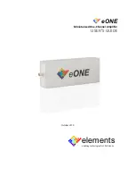 Предварительный просмотр 1 страницы Elements eONE User Manual