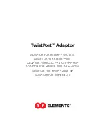 Preview for 1 page of Elements TwistPort TP-ADAP-C5c User Manual