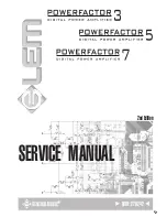 Preview for 1 page of Elen Powerfactor3 Service Manual