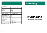 Предварительный просмотр 21 страницы Elenberg DVDP-2415 Instruction Manual