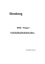 Elenberg DVDP-2445 User Manual preview