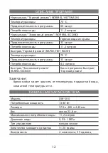 Предварительный просмотр 12 страницы Elenberg DW-500 Instruction Manual