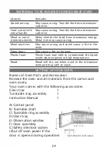 Предварительный просмотр 24 страницы Elenberg MG-2540D Instruction Manual