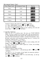 Предварительный просмотр 27 страницы Elenberg MG-2540D Instruction Manual