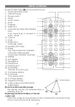 Предварительный просмотр 27 страницы Elenberg MX-490 DVD Instruction Manual