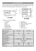 Предварительный просмотр 7 страницы Elenberg RF-0505 Instruction Manual