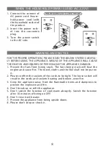 Предварительный просмотр 8 страницы Elenberg RFC-1505 Instruction Manual