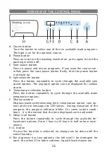 Предварительный просмотр 16 страницы Elenberg WM-3620D Instruction Manual