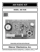 Elenco Electronics AM-780K Assembly And Instruction Manual предпросмотр