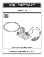 Elenco Electronics K-26 Assembly And Instruction Manual preview