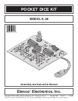 Elenco Electronics K-28 Assembly And Instruction Manual preview