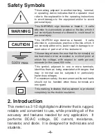 Предварительный просмотр 4 страницы Elenco Electronics M-1000B Operator'S Instruction Manual