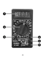 Предварительный просмотр 9 страницы Elenco Electronics M-1000B Operator'S Instruction Manual