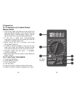 Preview for 8 page of Elenco Electronics M-1000D Operator'S Instruction Manual