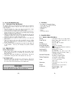 Preview for 5 page of Elenco Electronics M-1750 Operator'S Instruction Manual