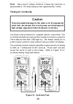 Preview for 24 page of Elenco Electronics M-2625 Operator'S Instruction Manual