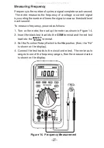 Предварительный просмотр 27 страницы Elenco Electronics M-2625 Operator'S Instruction Manual