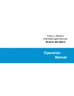 Preview for 1 page of Elenco Electronics SG-9000 Operation Manual