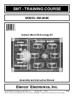 Elenco Electronics SM-200K Assembly And Instruction Manual preview