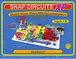 Elenco Electronics SNAP CIRCUITS XP Instruction Manual предпросмотр