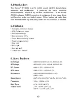 Предварительный просмотр 6 страницы Elenco Electronics ST-3030 Operator'S Instruction Manual