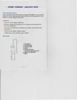 Preview for 2 page of Elenco Electronics WJL-6000 Customer'S Manual