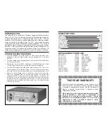 Предварительный просмотр 2 страницы Elenco Electronics XP-85 Instruction Manual