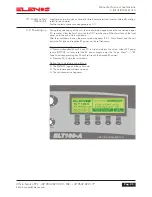 Предварительный просмотр 27 страницы Elenos ELR100-A Use And Maintenance Manual