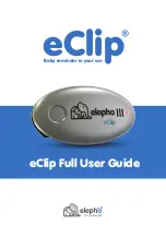 elepho eClip User Manual предпросмотр