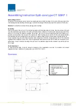 Preview for 1 page of ELEQ GSKF 1 Series Assembling Instruction