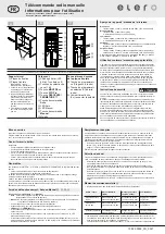 Предварительный просмотр 9 страницы elero 28 405.0002 Information For Use