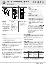 Предварительный просмотр 1 страницы elero COM Series Information For Use