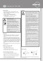 Preview for 1 page of elero CSM-F-868 Quick Start Manual