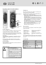 elero Lumero-868 Operating Instructions preview