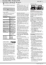 Preview for 1 page of elero Protero-868 Operating Instructions