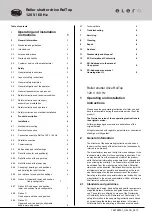 Preview for 1 page of elero RolTop M Operating And Installation Manual